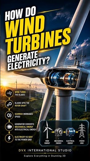 54. How Do Wind Turbines Generate Electricity? The Science of Wind Power