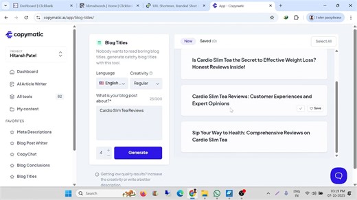 Step By Step Process For Blog Creation - Part 2