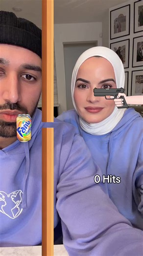 They call her John Wick 😅🤣 #couplechallenge #gamenight #aim #couplecomedy