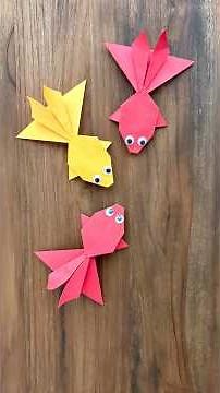 2 Sticky Notes → 🐠 Amazing Origami!