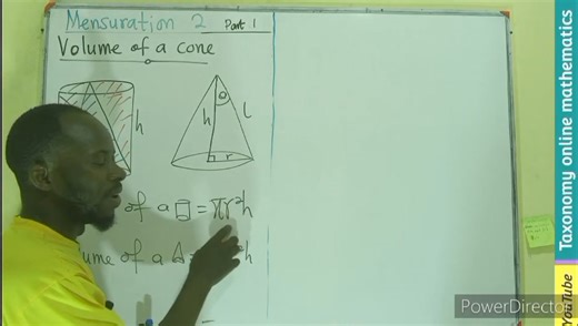 Introduction to Volume of a Cone | Derivation of Formula and Examples #21stdigiskillz #SPSCAmbassador #volumeofcone #highlights #followerseveryone | Taxonomy online mathematics