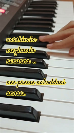 Varshinche megham #piano #harrisjayaraj #madhavan #telugusongs #tamil
