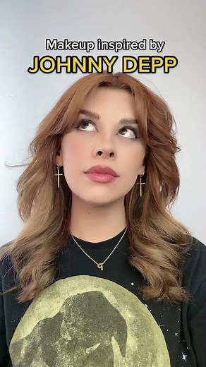 Makeup inspired by Johnny Depp ✨ #johnnydepp #justiceforjohnnydepp #makeup #creativemakeup #fyp