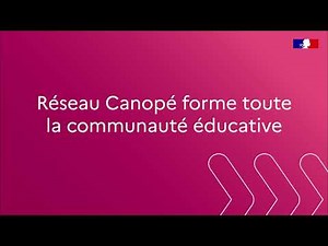 Formez-vous avec Réseau Canopé