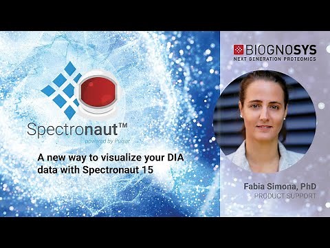Spectronaut 15 - A new way to visualize your DIA data