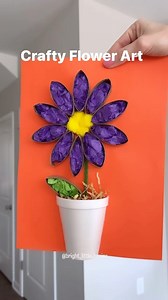 Save to try this cute SPRING-themed flower craft! Materials we used: 👉🏻 Paper towel roll (Cut into pieces) 👉🏻 Colored or white cardstock paper 👉🏻 Glue 👉🏻 Hot glue gun 👉🏻 Tissue/ crinkle paper (Cut strips to scrunch it into each roll petal & leaf) 👉🏻 Pom poms 👉🏻 Paper or polystyrene cup #preschooler #kidsactivity #preschool #activitiesforkids #momhack #kidscrafts #momsofinstagram #diycrafts #springcrafts #recycleandplay | Bright Little Brains