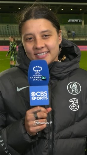 W Golazo on Instagram: "Sam Kerr was thinking back to the good ole days at Sky Blue with @kelleyohara 😅"