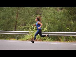 Woman Jogging - Side View - Animation Reference