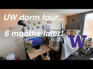 (6 months later) freshman dorm tour @ university of washington