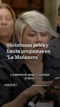 New rule in the morning press conference: Sheinbaum promotes a maximum of three questions