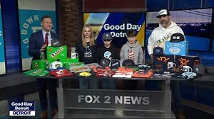 Big fun at @fox2detroit with the live mannequins! Black Friday - Cyber Monday sales are going on NOW! | Down with Detroit