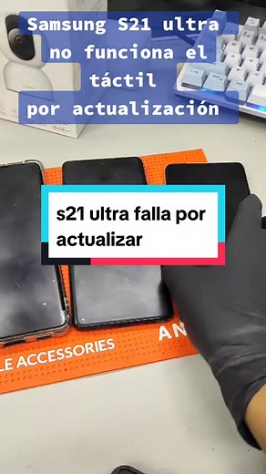 Solución para S21 Ultra sin táctil tras actualizar