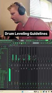 How To Level Your Drums In FL Studio #beats #flstudio #producer #trap #mixing #drums