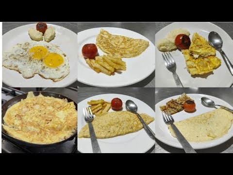 Different Types Of Omelette Making || Omelette Recipe #omelettes || RR Tasty Kitchen