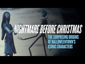 The surprising origins behind 'Nightmare Before Christmas' iconic characters