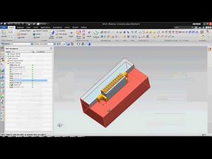 Core & cavity extraction using extrude and subtract command in NX