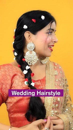 166K views · 2K reactions | Wedding Hairstyle #Anaysa #anaysahacks #indianwedding #weddinglook #weddinghairstyles #hairstyles | Anaysa | Facebook
