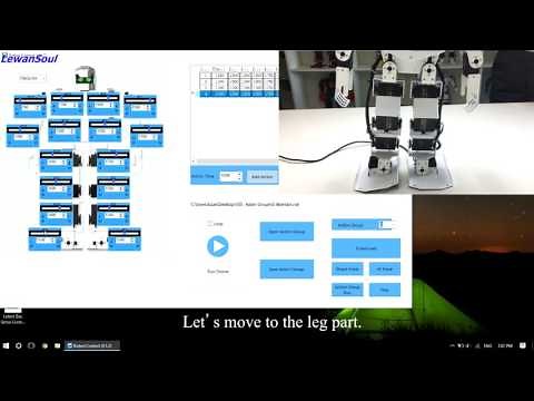 Lesson 4 Action Programming(H3S humanoid robot)