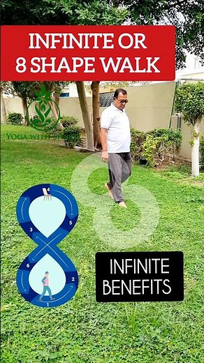 Infinite benefits of Infinite walk or 8 shaped walk - Day 3 - 3 types of walks for senior citizens