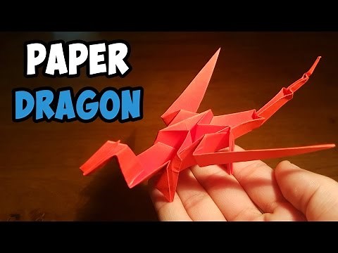 How To Make an Easy Origami Dragon