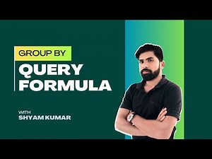 How to Use GROUP BY in Google Sheets | QUERY Function Explained