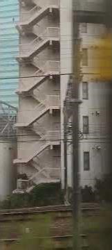 View out the window, on the Subway in Japan | Short