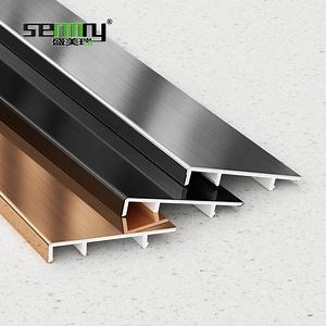 [Hot Item] Modern Stainless Steel Skirting Board Commercial Grade Heavy Duty Hotel Corridor Baseboard