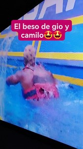 El beso de gio y camilo #desafiodelsigloxxi #caracoltv #viral #colombia | Kevin Desafio xx