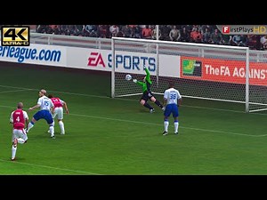 FIFA 2004 (2003) - PC Gameplay 4k 2160p / Win 10