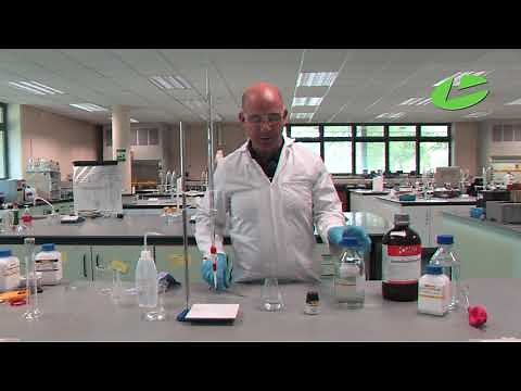 06 Determine the total hardness of a water sample using EDTA