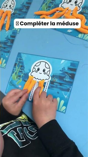Activité de pâte à modeler pour la pré-écriture 🪼
