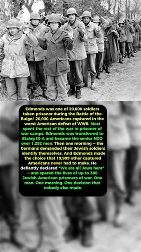 "1 vs. 20,000:✌The Only American Who Defied Nazi Orders in the POW Camp #history