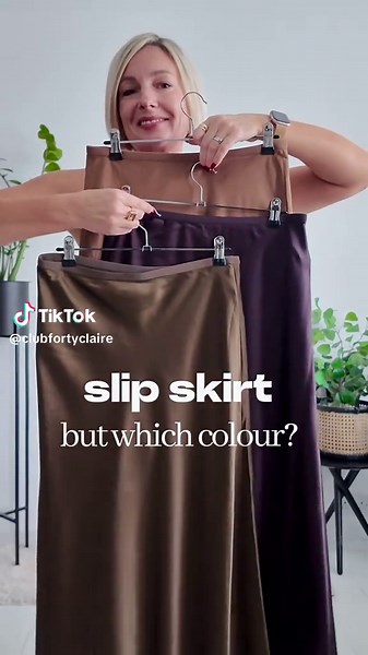 Everyone needs a slip skirt in their wardrobe - but which colour? Shop everything here: https://liketk.it/5rVli
