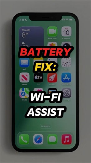How To Turn Off Wi-Fi Assist To Save Battery & Data 📶