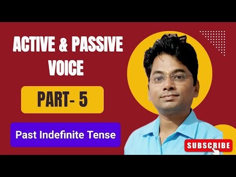 Active and Passive Voice | Past Indefinite Tense | Grammar with Punit Sir