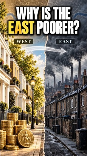 Why Are the East Sides of Cities Poorer?