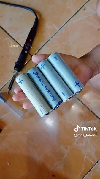 Tutorial Pasang BMS pada Baterai Lithium