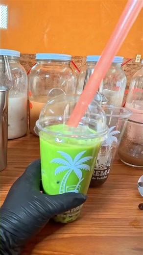 Así preparamos un Bubble Tea de Matcha 🍵🧋 | Bebida refrescante