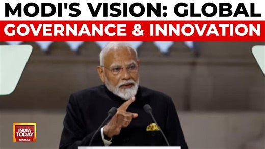 AI is writing the code for humanity in this century: PM Modi