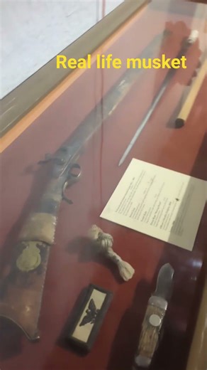 real life musket from the 1800s