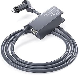 Starlink Ethernet Adapter - Gen 2 to RJ45 Gigabit Ethernet, Fast & Stable Network Connection, Gray