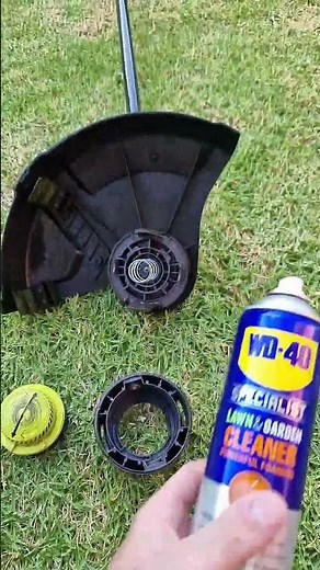 Line trimmer bump feed not working quick fix and wash #ryobipowertools
