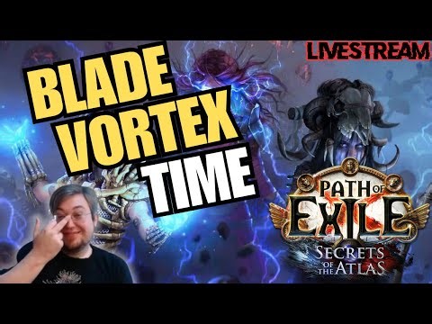[LIVE] Path of Exile | Blade Vortex Elementalist | Maybe Trying Something New