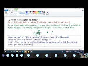 CHD - PHÂN TÍCH THÀNH PHẦN HẠT CỦA ĐẤT