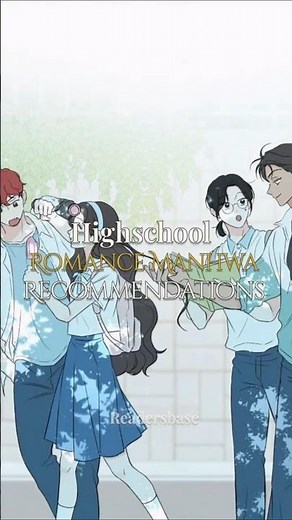 High School Romance Manhwa Recommendations #manhwa #manhwareccomendation #manhwaedit #shorts #viral