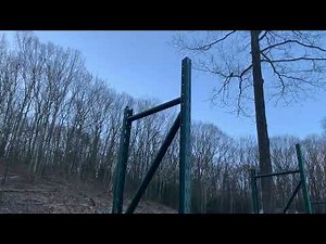 Storage Garage from Used Pallet Racking Cheap Easy DIY Modular Homemade Garage or Storage Barn