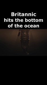 Britannic hits the bottom of the ocean #Titanic #Britannic #wreck #britannic1916 #documentary #britannicwreck #whitestarline #typ | Titanic Empire