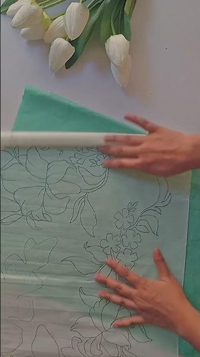 Hand painted outfit ✨ Fabric Paints by Art Aptitude #shortsfeed #shortstrending