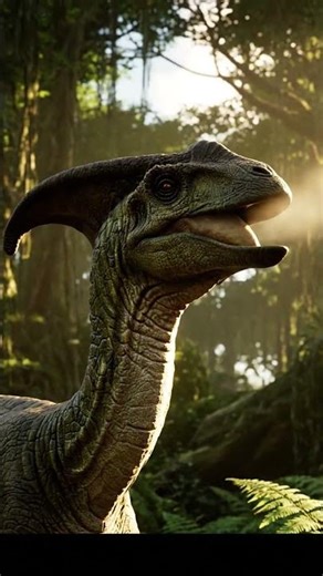 [ASMR] Parasaurolophus's Deep Resonance Sound for Meditation #asmr #dinosaur