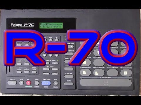 ROLAND R-70: 1992 NAMM demo video "Fat City"